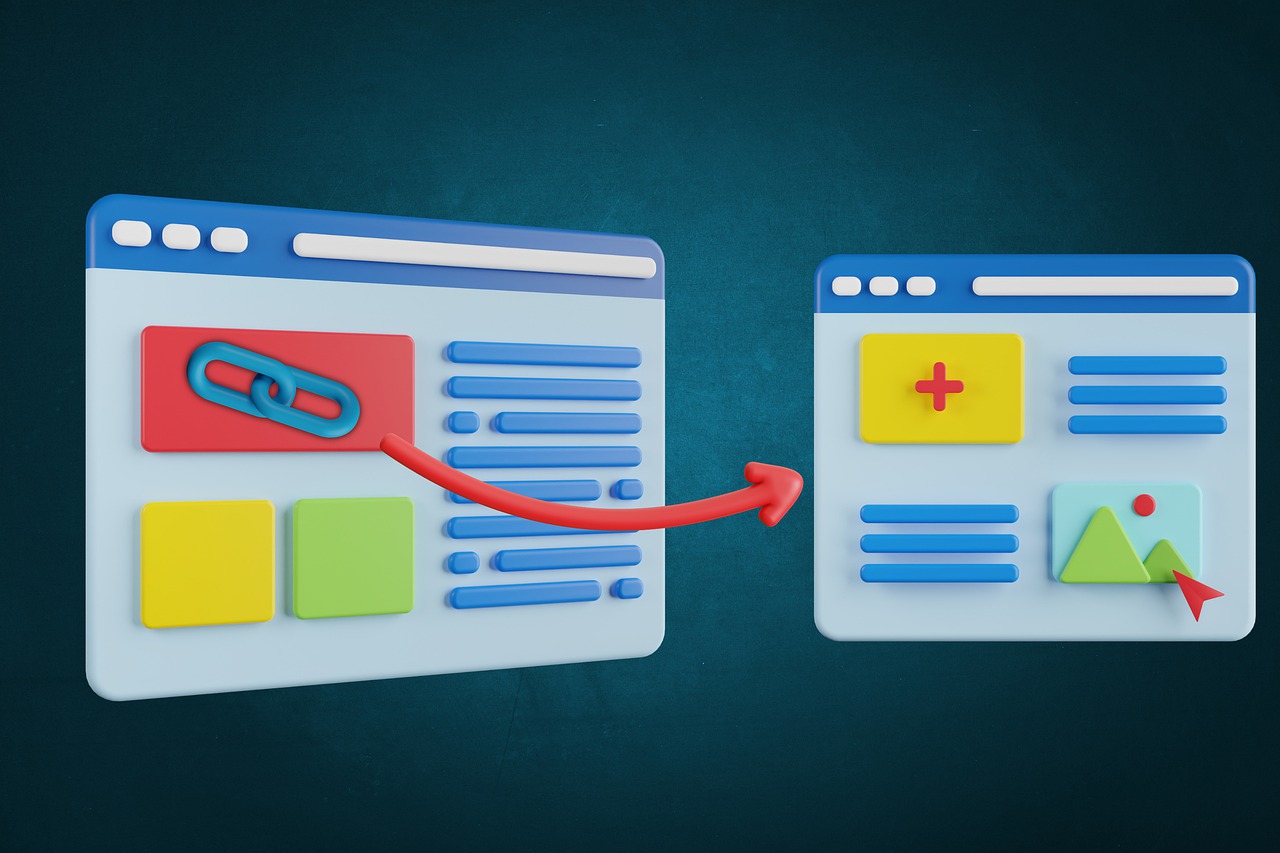 Link building illustration